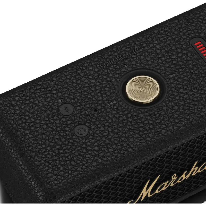 Акустика Marshall Portable Speaker Emberton III Black and Brass фото