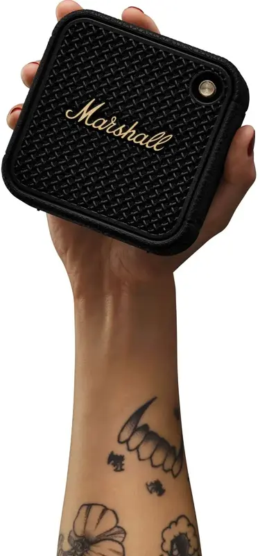 Акустика Marshall Portable Speaker Willen II Black and Brass - фото - №6