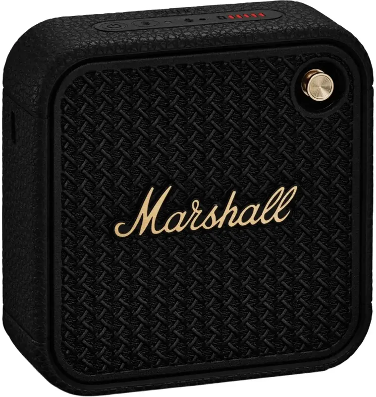 Акустика Marshall Portable Speaker Willen II Black and Brass - фото - №1