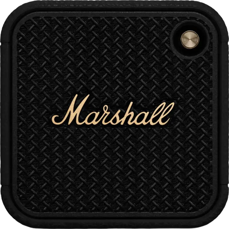 Акустика Marshall Portable Speaker Willen II Black and Brass - фото - №0