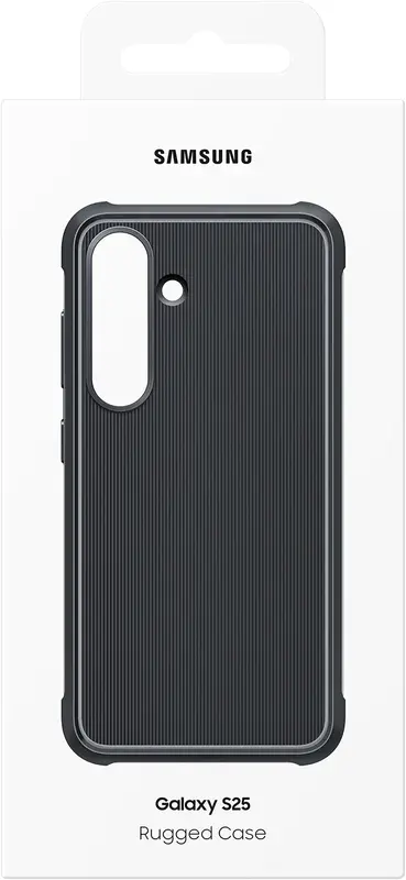 Чохол для Samsung S25 Rugged Black (EF-RS931CBEGWW) - фото - №5