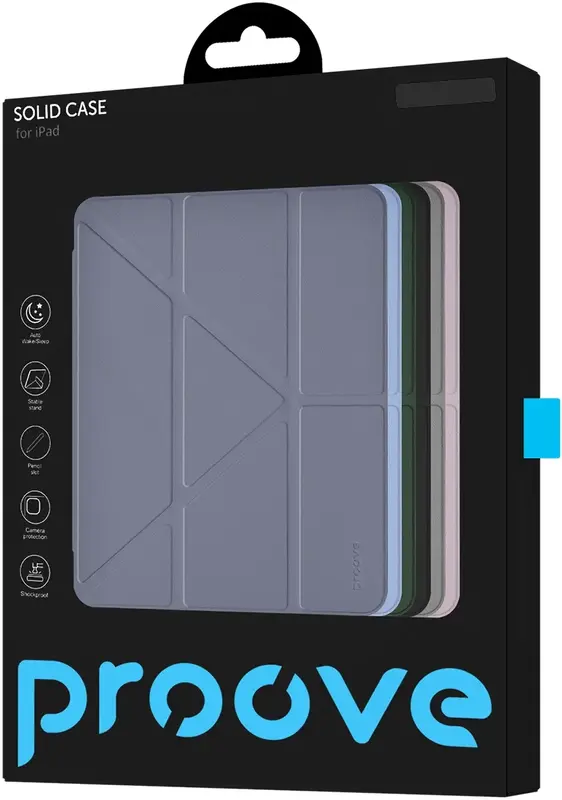 Чохол Proove Solid Case iPad Air 11" 2024 (Black) - фото - №2