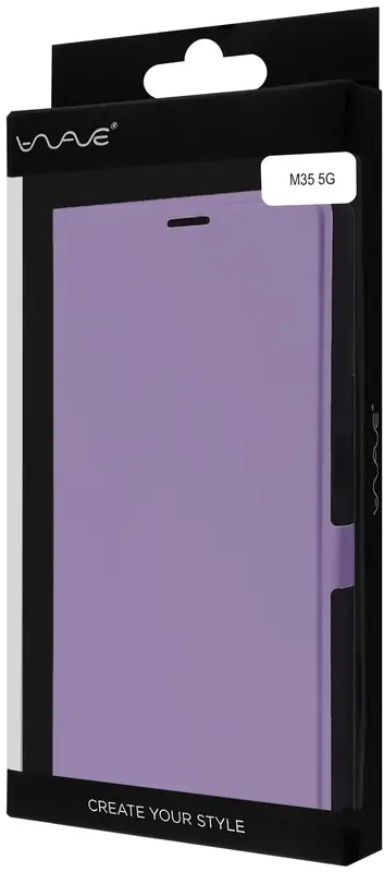 Чехол WAVE Flap Case Samsung Galaxy M35 5G (light purple) фото
