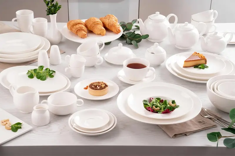 Тарілка Ardesto Imola, 13см, порцеляна, білий - фото - №4