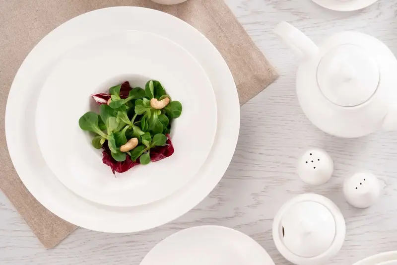 Тарілка глибока Ardesto Imola, 23см, порцеляна, білий (AR3512I) - фото - №5