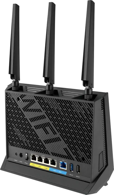 Интернет роутер ASUS RT-BE86U BE6800, 3x2.5GE LAN, 1x2.5GE LAN/WAN, 1x10GE LAN/WAN, 1xUSB3.2, 1xUSB2 фото