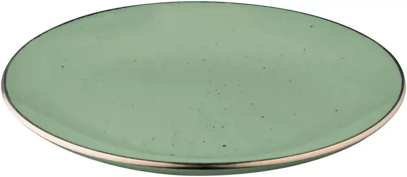 Тарілка десертна Ardesto Bagheria Pastel green, 19см, кераміка, зелений - фото - №2
