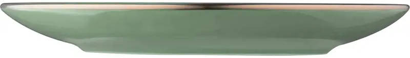 Тарілка десертна Ardesto Bagheria Pastel green, 19см, кераміка, зелений - фото - №1