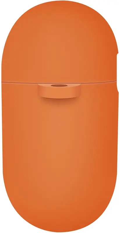 Чехол для AIRPODS 4TH GEN UNIQ NEXO ACTIVE HYBRID SILICONE CASE WITH SPORTS EAR HOOKS VOLT ORANGE (UNIQ-AIRPODS(2024)-NEXOVORG) фото