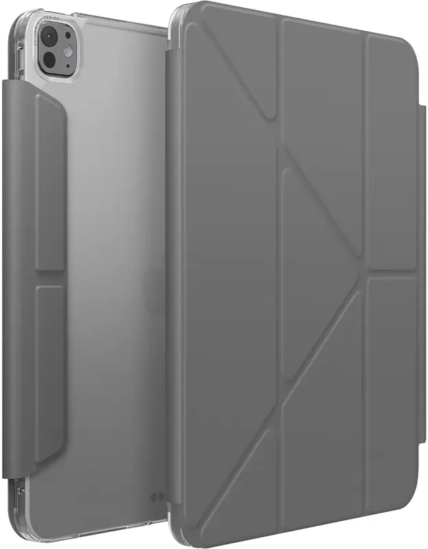 Чохол для NEW IPAD PRO 13 (2024) UNIQ CAMDEN CLICK RHINO GREY (UNIQ-PDP13(2024)-CAMRGRY) - фото - №0
