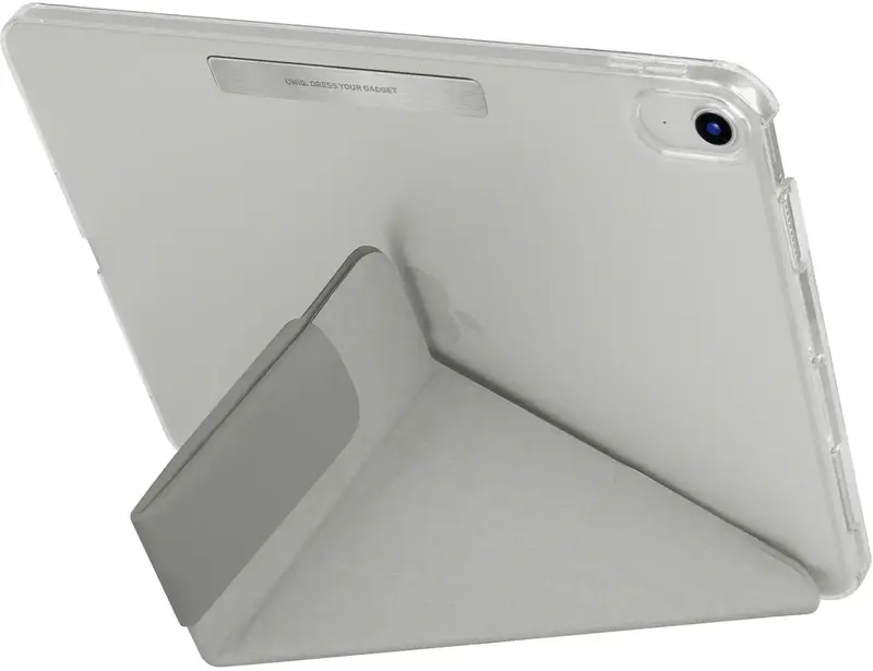 Чохол для IPAD 10TH GEN (2022) UNIQ CAMDEN FOSSIL GREY (UNIQ-PDP10G(2022)-CAMGRY) фото