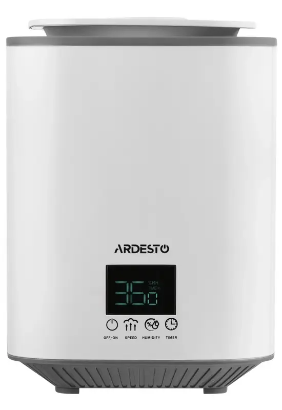 Зволожувач повітря ARDESTO USH-H-26W ультразвуковий, 25м2, 3.1л, 250мл/г фото