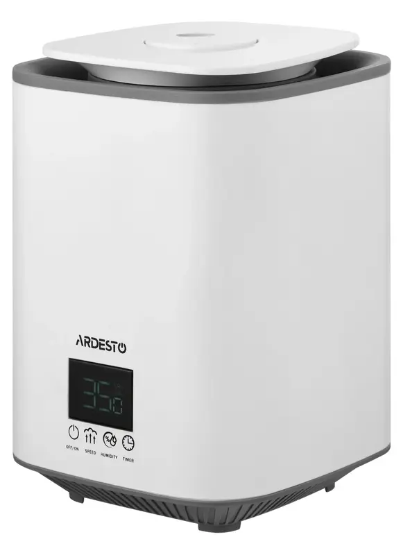 Зволожувач повітря ARDESTO USH-H-26W ультразвуковий, 25м2, 3.1л, 250мл/г фото