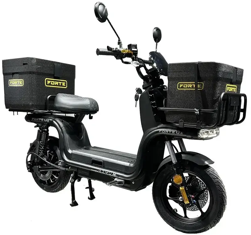 Електроскутер FORTE U1 (Black) 2800W фото