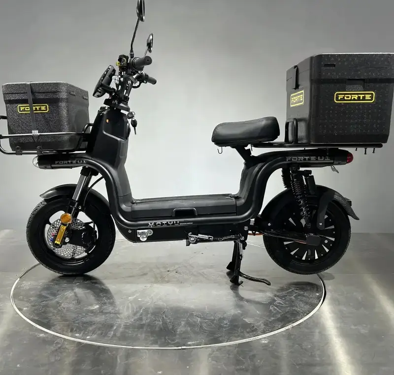 Електроскутер FORTE U1 (Black) 2800W фото