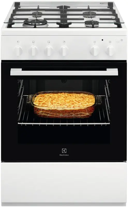 Плита газова Electrolux LKG600011W фото