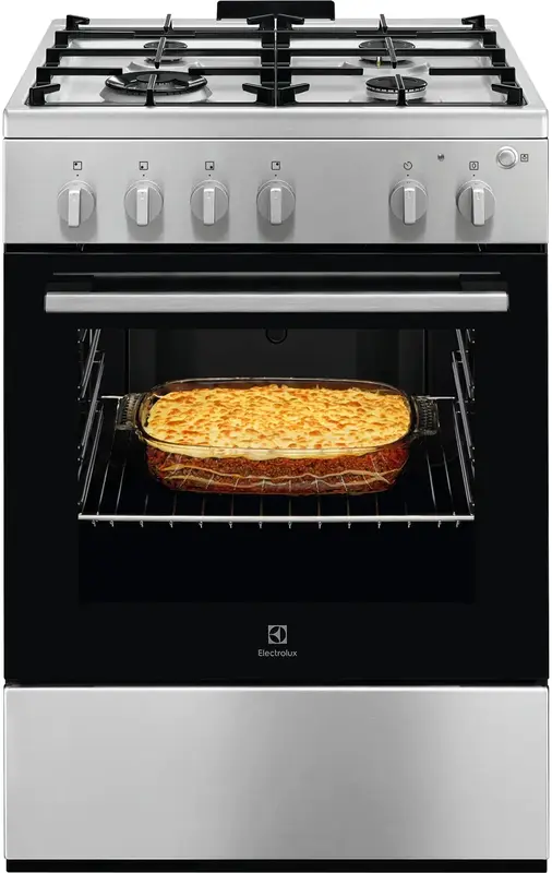 Плита газова ELECTROLUX LKG600011X фото