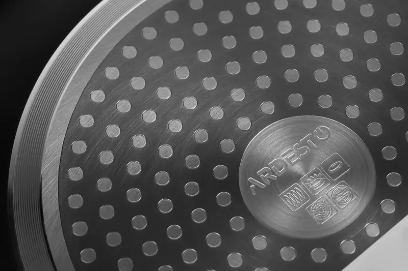 Сковорода Ardesto Gemini Trento, 24см, алюминий, черный - фото - №4