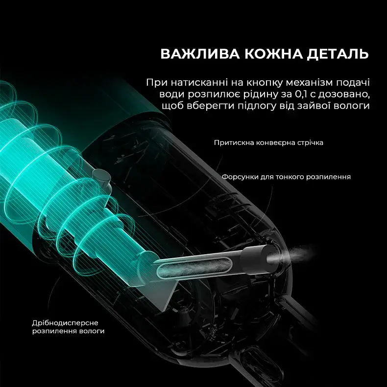 Швабра Xiaomi DEERMA Spray Mop White (TB880) фото