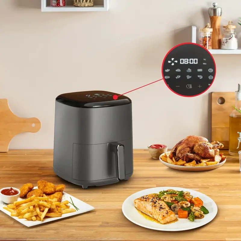 Мультипечь TEFAL Easy Fry Max EY245H10 - фото - №6