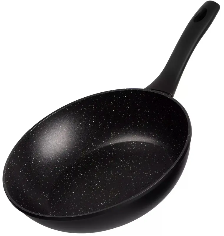 Сковорода глубокая Ardesto Gemini Cremona, 28см, алюминий, черный - фото - №0