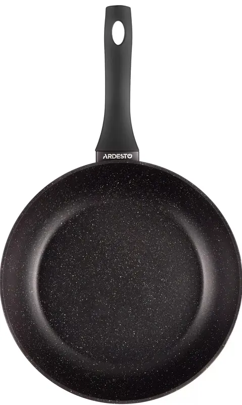 Сковорода глубокая Ardesto Gemini Cremona, 28см, алюминий, черный - фото - №6
