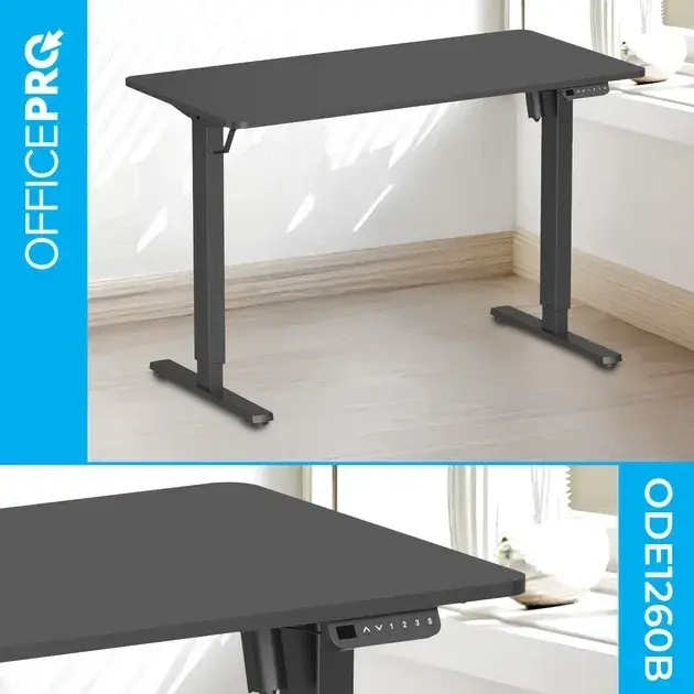 Комп'ютерний стіл Officepro ODE1260B Black - фото - №5