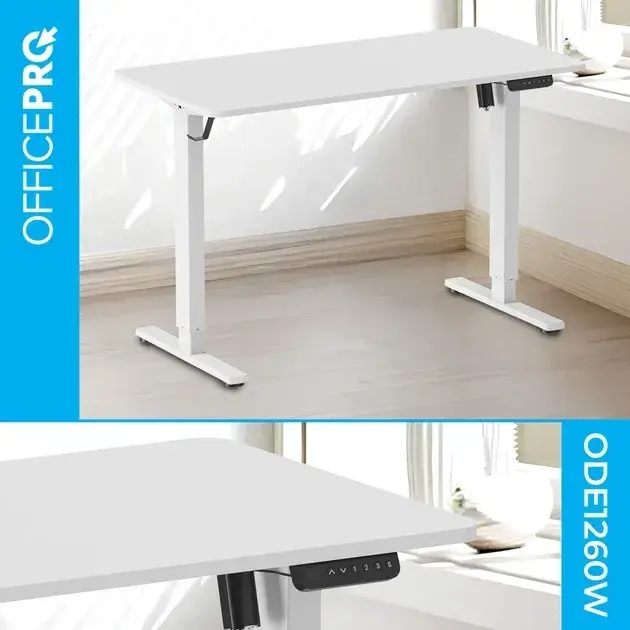 Компьютерный стол Officepro ODE1260W White фото