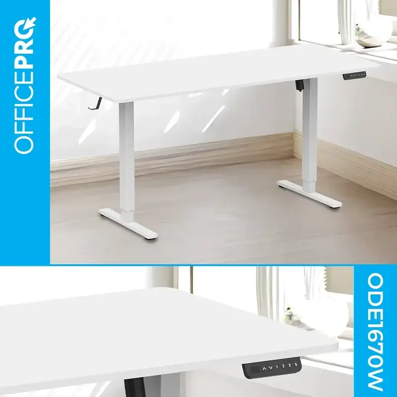 Компьютерный стол Officepro ODE1670W White фото