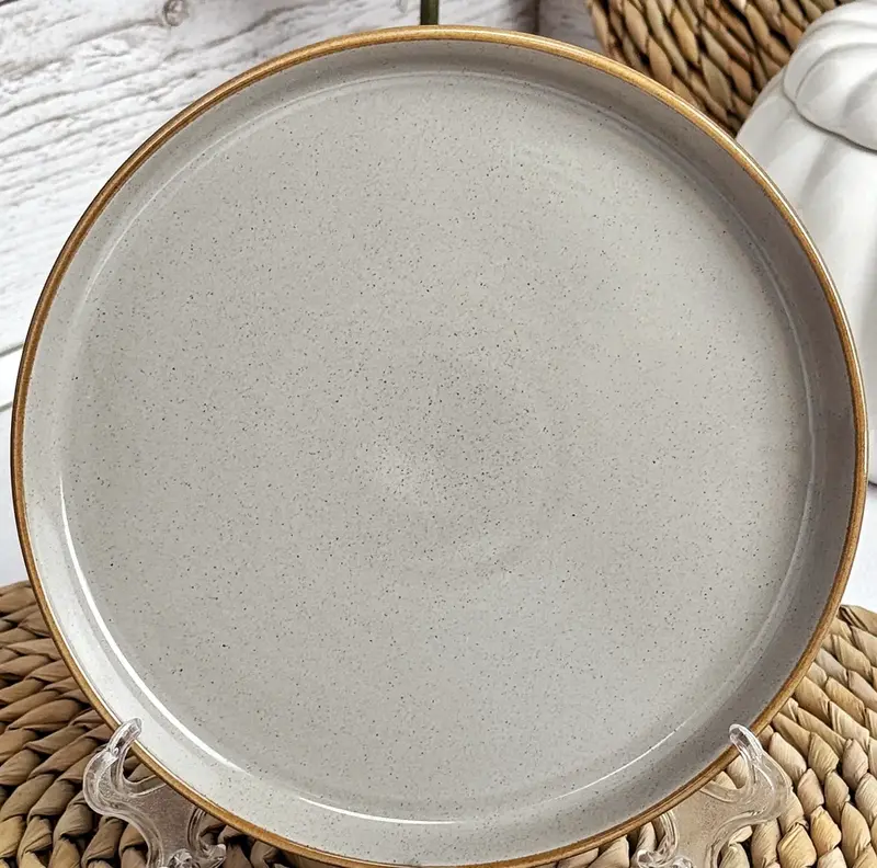 Тарілка обідня Ardesto Apulia, 26.6см, кераміка, сірий - фото - №4