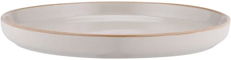 Тарілка обідня Ardesto Apulia, 26.6см, кераміка, сірий - фото - №3