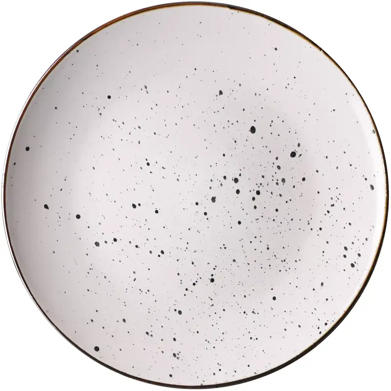 Тарілка обідня Ardesto Bagheria Bright white, 26см, кераміка, білий - фото - №0