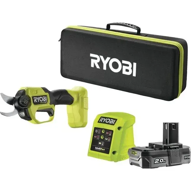 Секатор акумуляторний Ryobi ONE+ HP RY18SCXA-120T 18V АКБ 1х2Аг ЗП d різа 28мм фото