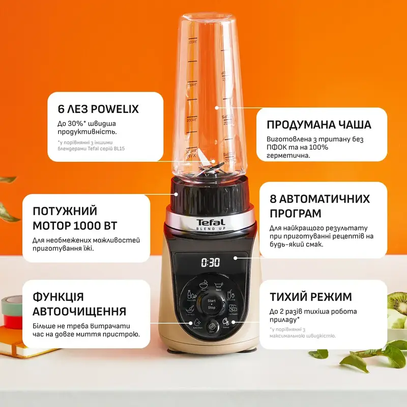 Блендер стаціонарний Tefal BLEND UP BL190AF0 - фото - №8