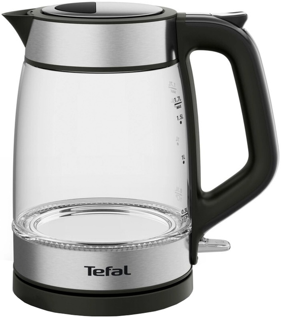 Електрочайник Tefal Glass Kettle KI605830 - фото - №0