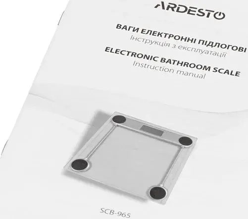 Ваги підлогові Ardesto Leaves SCB-965LEAVES - фото - №3