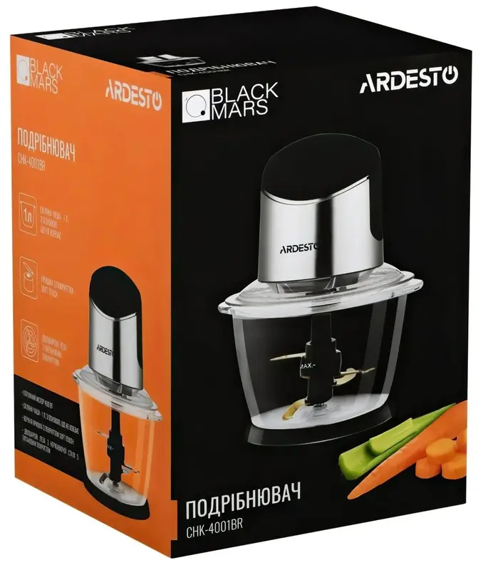 Подрібнювач Ardesto CHK-4001BR - фото - №3