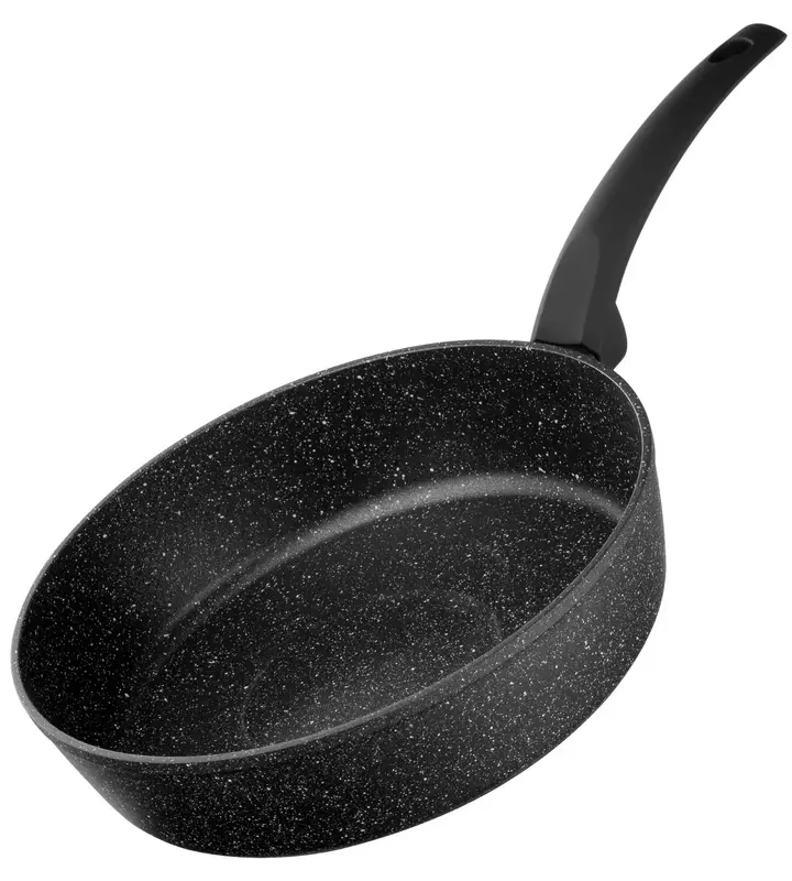 Сковорода глубокая с крышкой Ardesto Gemini Gourmet Viareggio, 26см, алюминий, черный - фото - №0