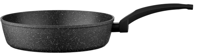 Сковорода глубокая с крышкой Ardesto Gemini Gourmet Viareggio, 26см, алюминий, черный - фото - №3