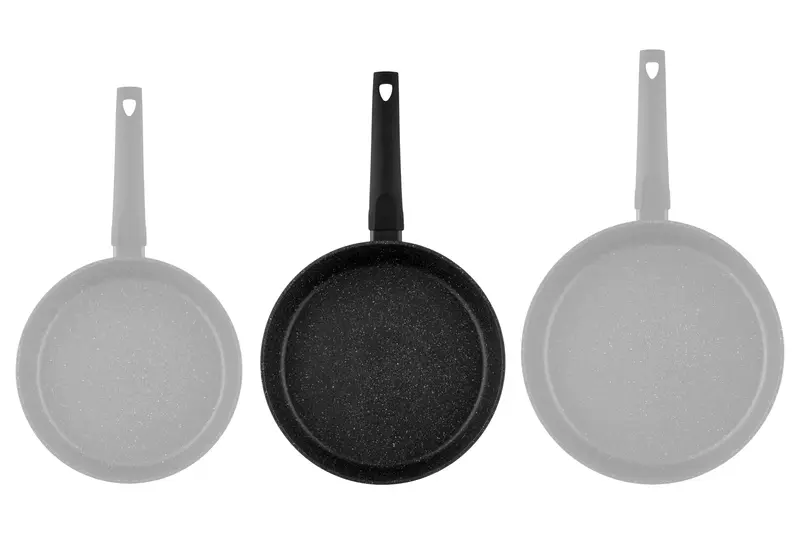 Сковорода глубокая с крышкой Ardesto Gemini Gourmet Viareggio, 26см, алюминий, черный - фото - №6