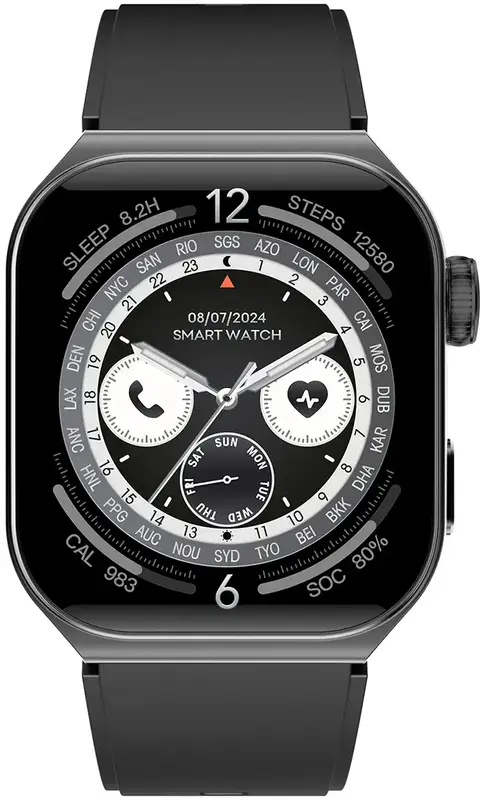 Смарт Годинник Proove Moment black - фото - №1