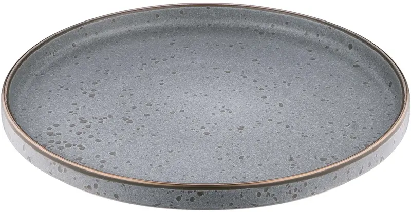 Тарілка обідня Ardesto Fasano, 26см, кераміка, сірий - фото - №2