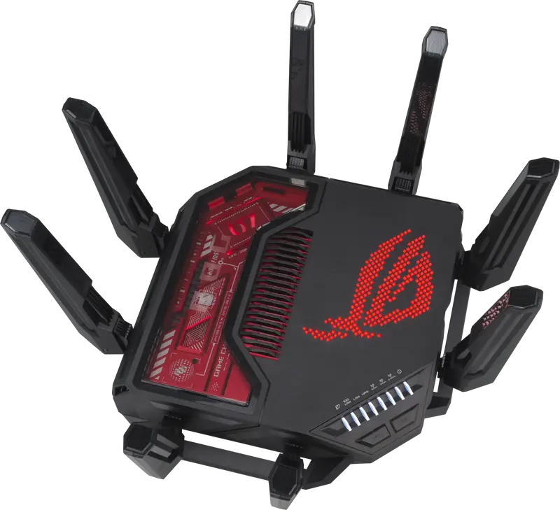 Интернет роутер Asus GT-BE19000 BE-19000 1x10GE LAN, 3x2.5GE LAN, 1x10GE WAN/LAN, 1x2.5GE WAN/LAN фото