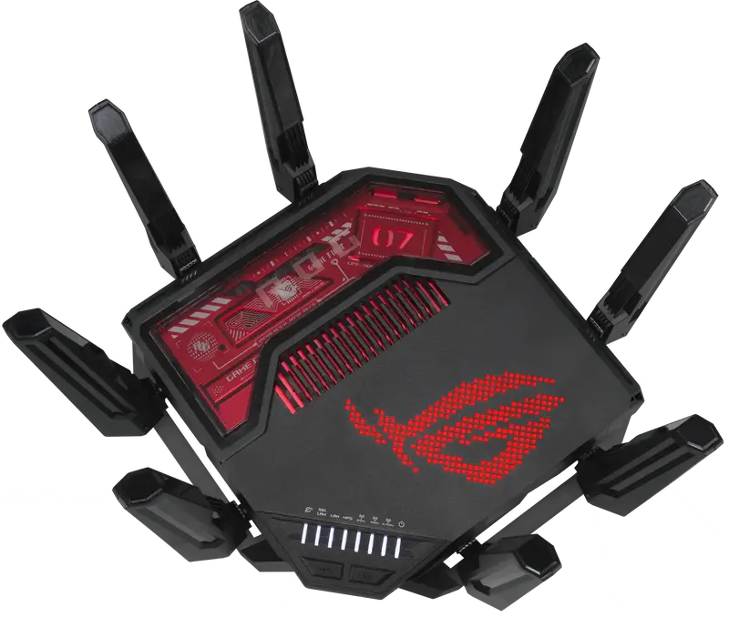 Интернет роутер Asus GT-BE19000 BE-19000 1x10GE LAN, 3x2.5GE LAN, 1x10GE WAN/LAN, 1x2.5GE WAN/LAN фото