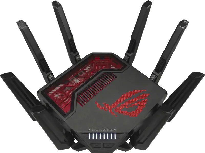 Интернет роутер Asus GT-BE19000 BE-19000 1x10GE LAN, 3x2.5GE LAN, 1x10GE WAN/LAN, 1x2.5GE WAN/LAN фото