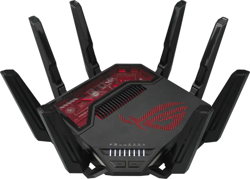 Интернет роутер Asus GT-BE19000 BE-19000 1x10GE LAN, 3x2.5GE LAN, 1x10GE WAN/LAN, 1x2.5GE WAN/LAN фото