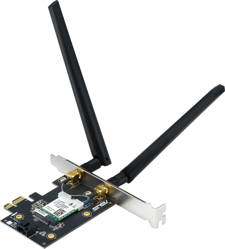 Wi-Fi адаптер Asus PCE-BE6500 BE6500, PCI-Express x1, BT5.4 - фото - №3