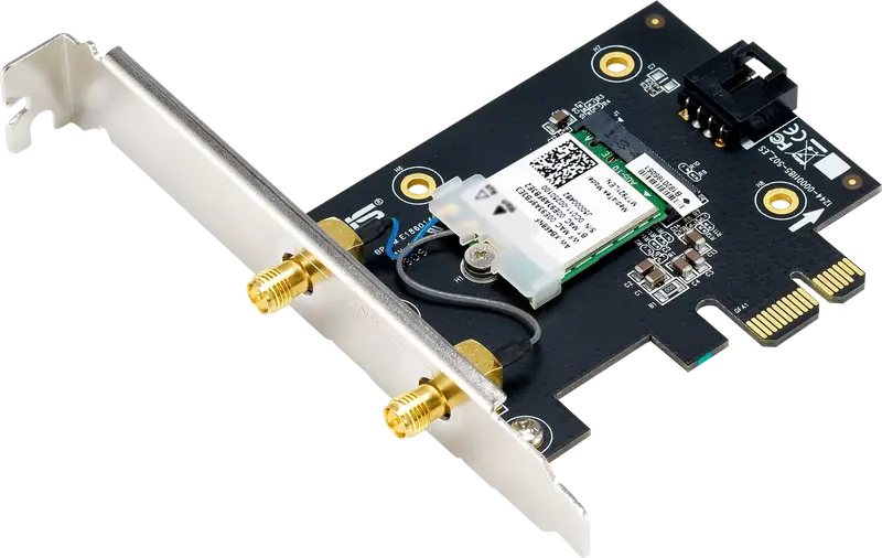 Wi-Fi адаптер Asus PCE-BE6500 BE6500, PCI-Express x1, BT5.4 - фото - №2