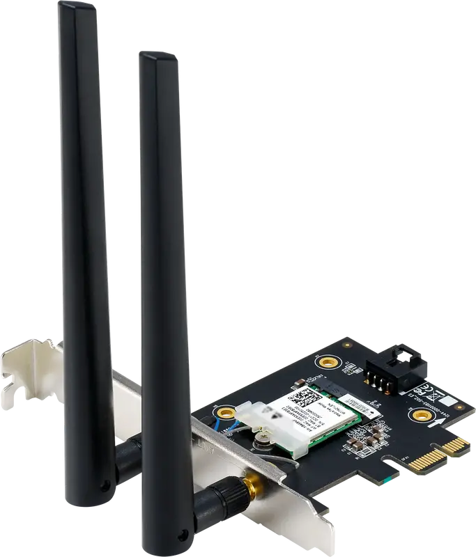 Wi-Fi адаптер Asus PCE-BE6500 BE6500, PCI-Express x1, BT5.4 - фото - №1
