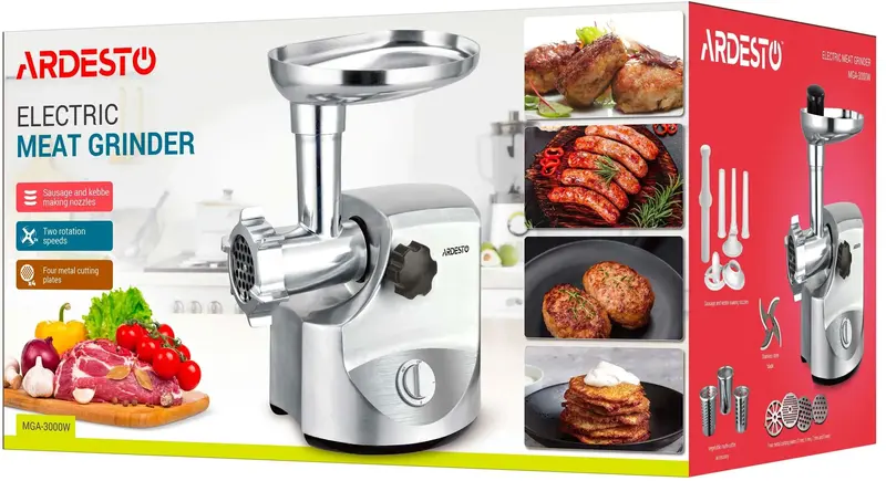 М'ясорубка Ardesto MGA-3000W - фото - №29